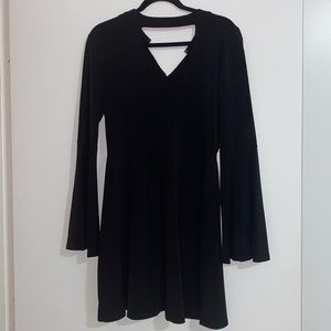 BCBGeneration Bell Sleeve Skater Dress